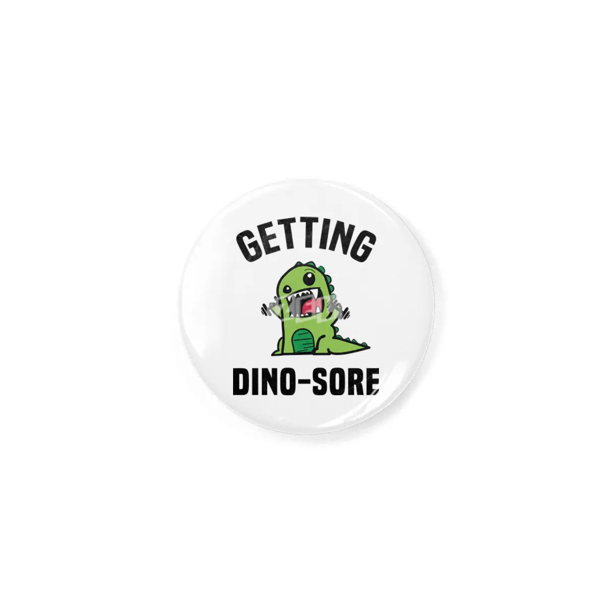Getting Dino-Sore Rozet