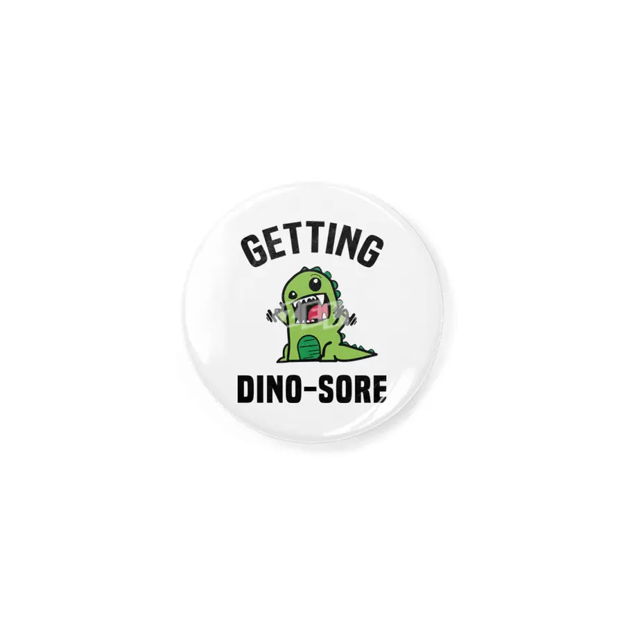 Getting Dino-Sore Rozet