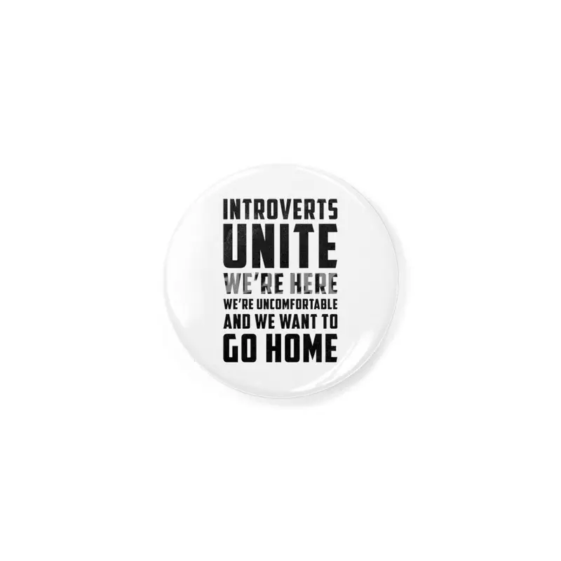 Introverts Unite Rozet