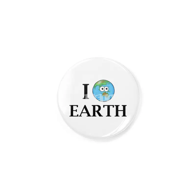I Heart Earth Rozet