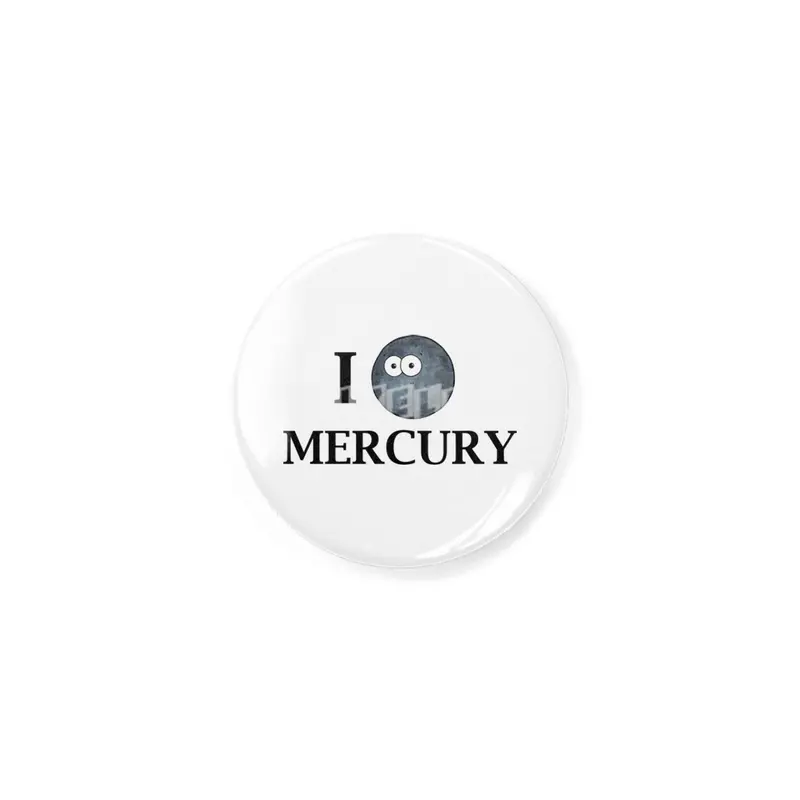 I Heart Mercury Rozet