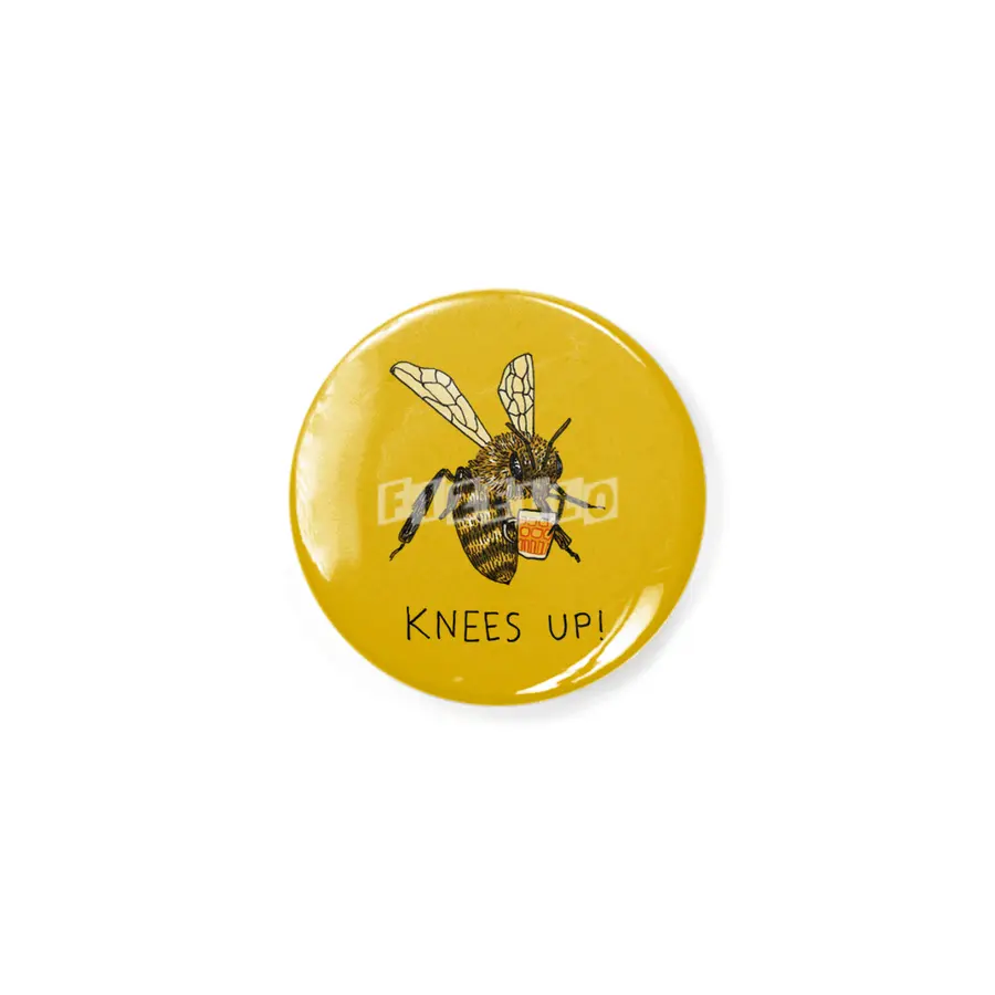 (Bees) Knees up Rozet