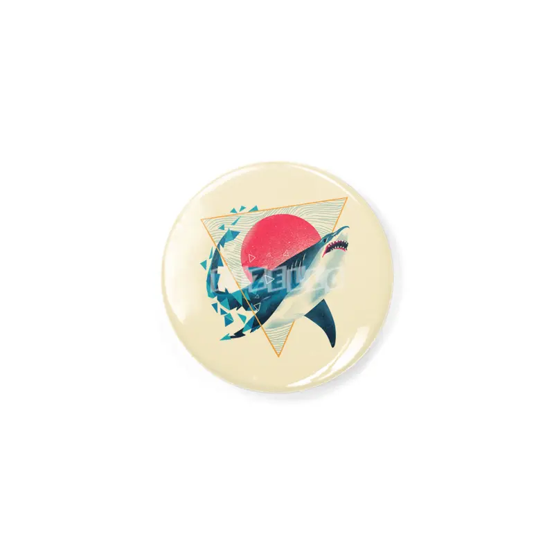 Geometric Shark Rozet