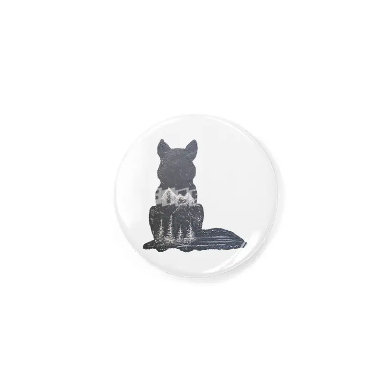 Wolf Pup Rozet
