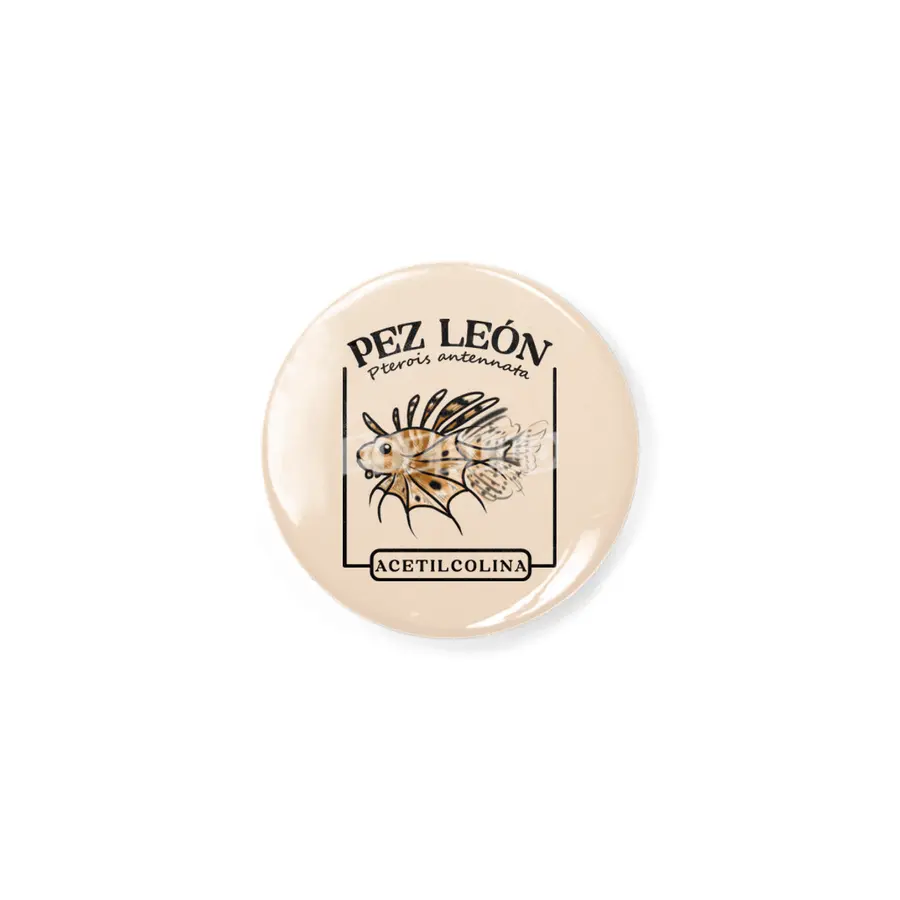 Pez León - Poison Collection Rozet