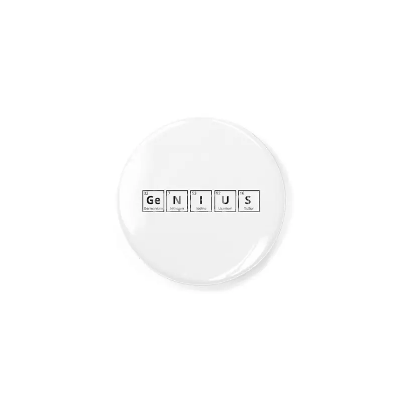 Genius (Periodic Table Collection) Rozet