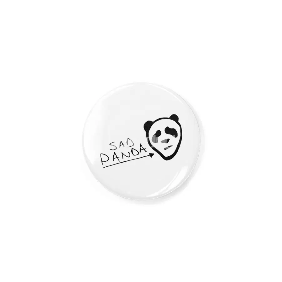 Sad Panda Rozet