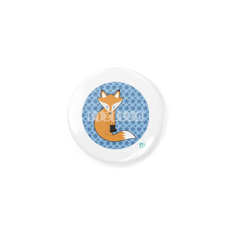 Fox And Tea_ flower power Rozet