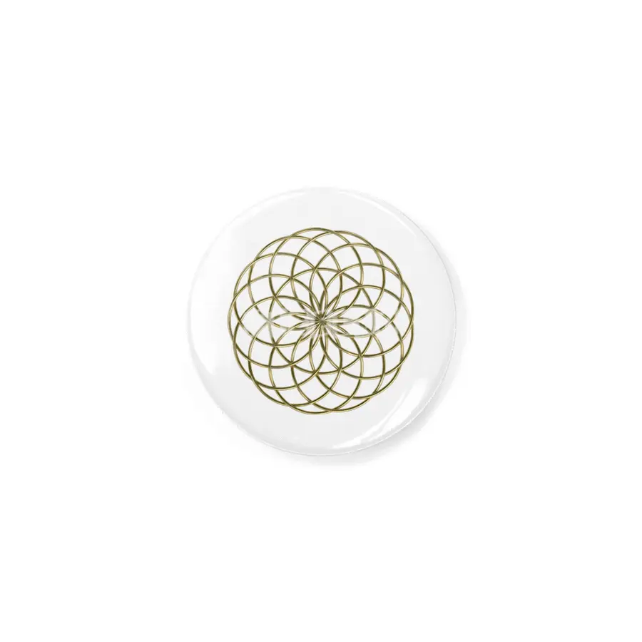 Moon Flower Gold Rozet