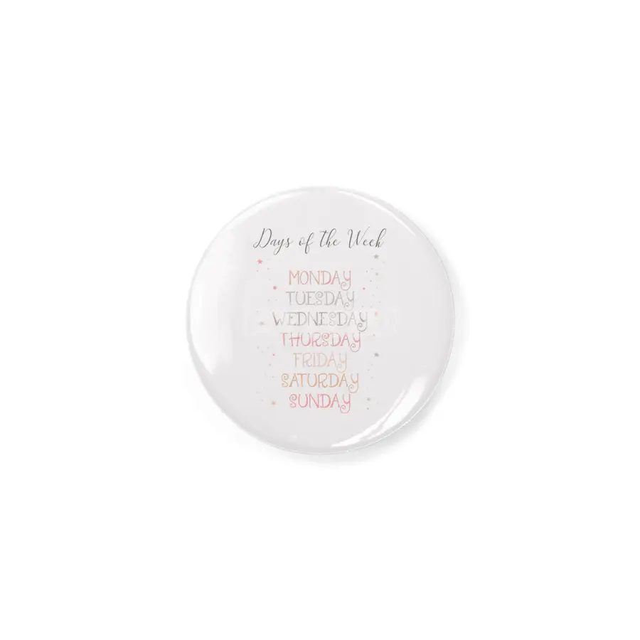 Days of the Week beautiful print for little kids - educational print - Monday to Sunday Rozet