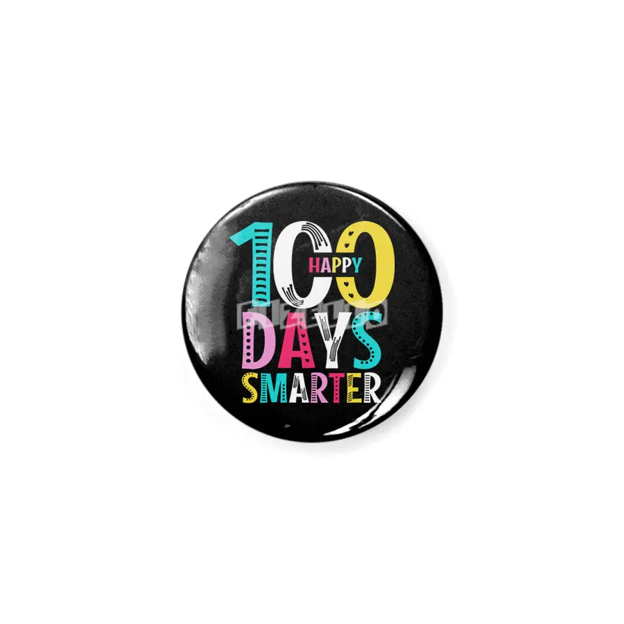 100th Day of School Teacher - 100 Days Smarter Rozet
