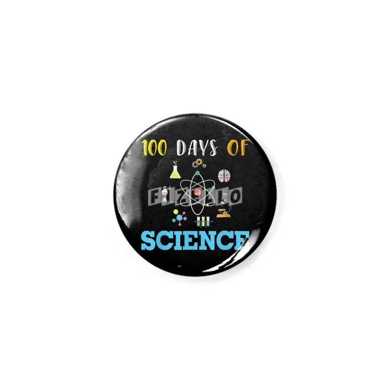 100 Days of Science Teacher Outfit Cool 100th Day of School Rozet