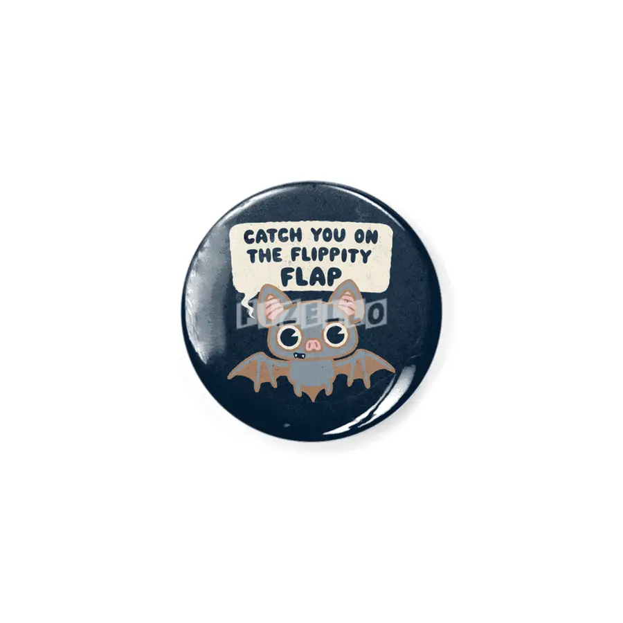 Catch You on the Flippity Flap -  Cute Kawaii Bat Rozet