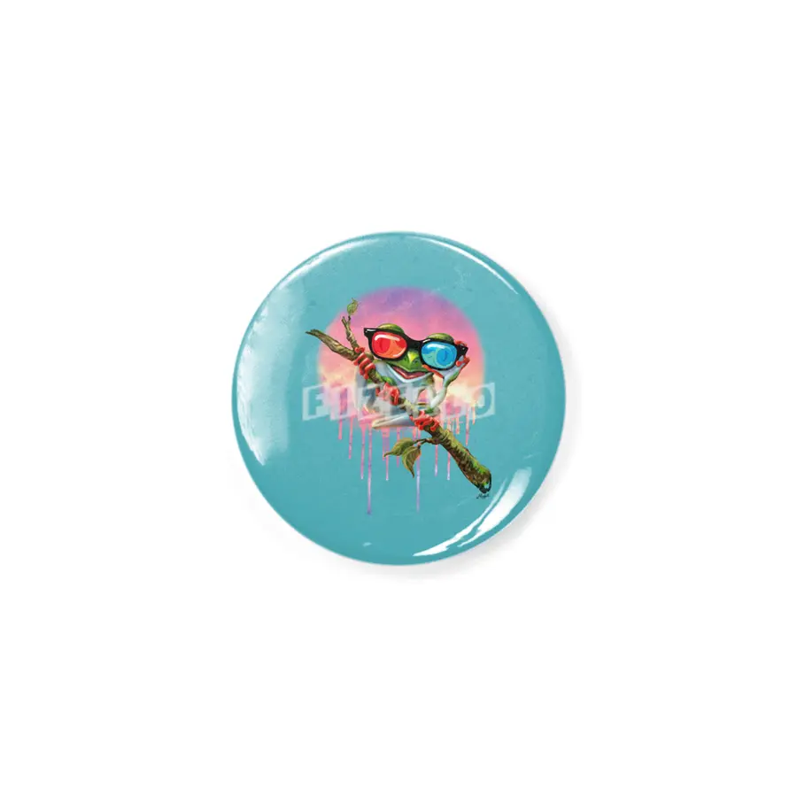 3D Tree Frog Rozet
