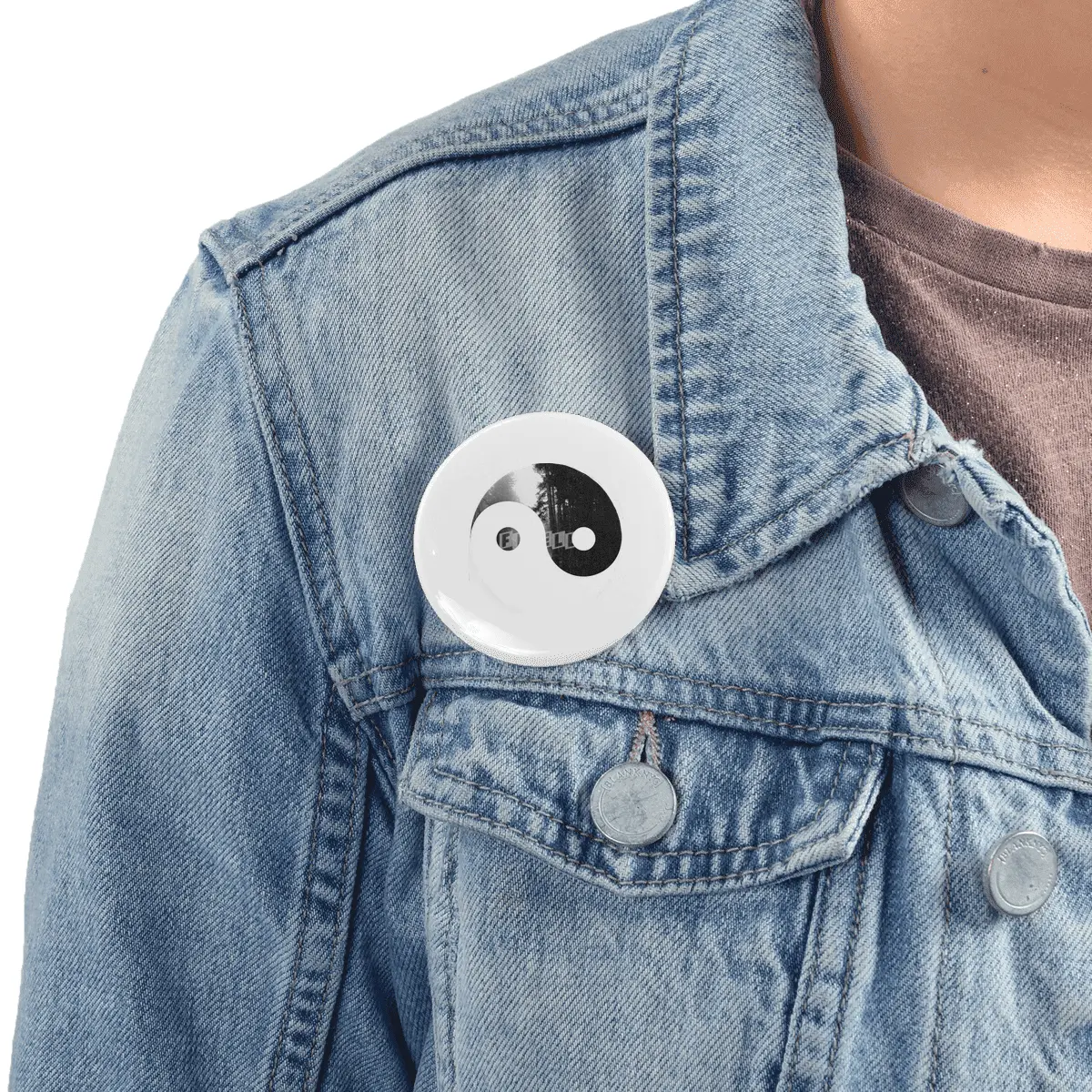 Forest Yin Yang  Rozet
