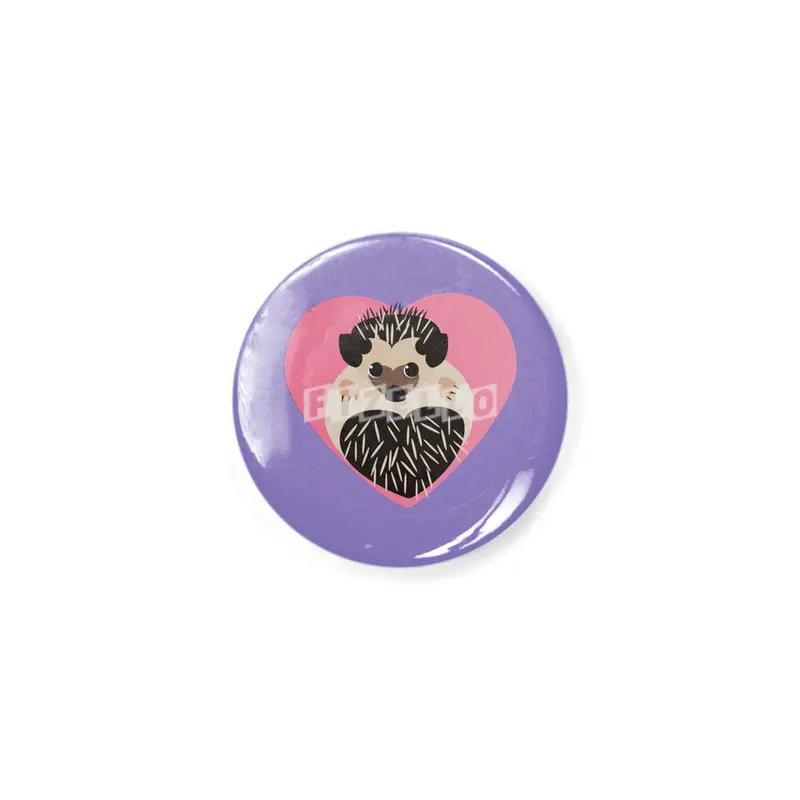 Hedgehog Love Heart Rozet