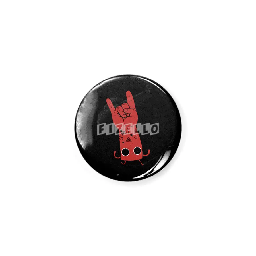 Kawaii Love Death Metal Rozet