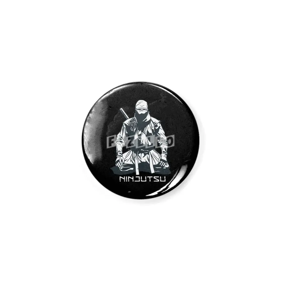 Ninja Jiu Jitsu Fighter Warrior Rozet