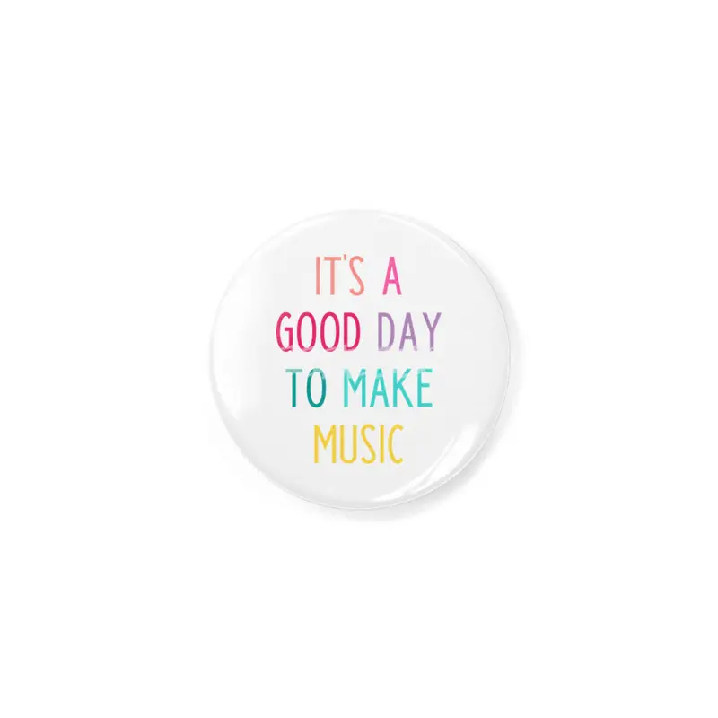 It's a good day to make music Rozet