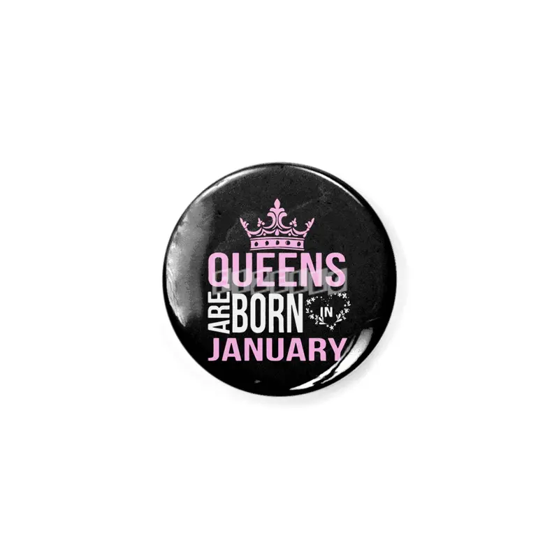 Queens are born in January T-shirt Rozet