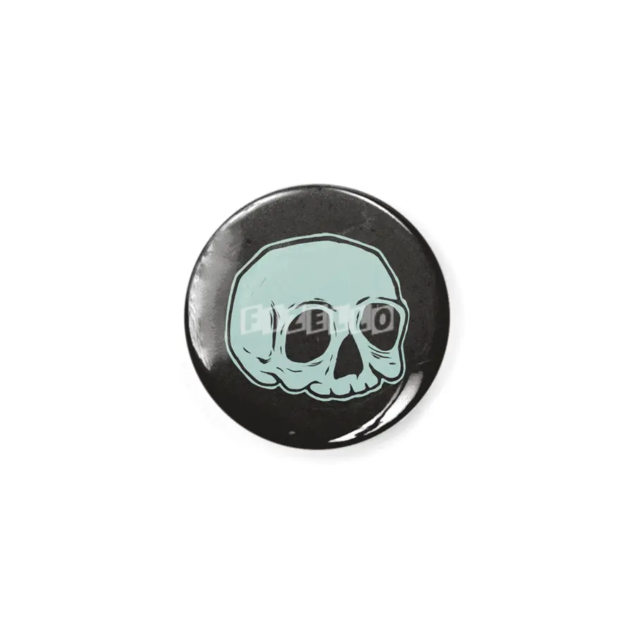 Classic Skull (BLUE) Rozet