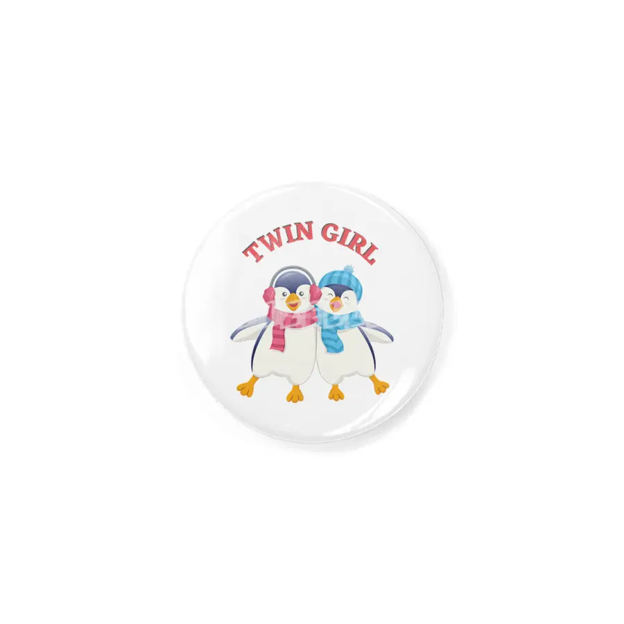 Twin outfit - twin girl penguin is standing Rozet
