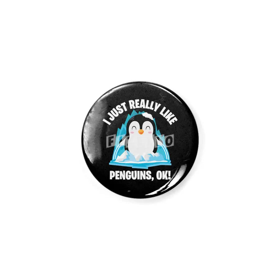 Funny Penguin Cute I Just Really Like Penguins OK Rozet
