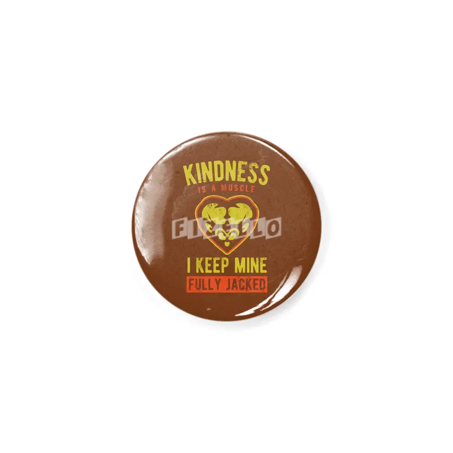 Payback Penguin - Kindness (Brown) Rozet