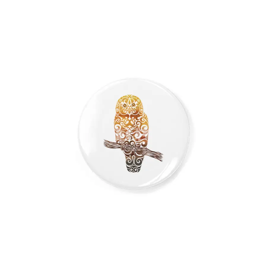 Swirly Owl Rozet
