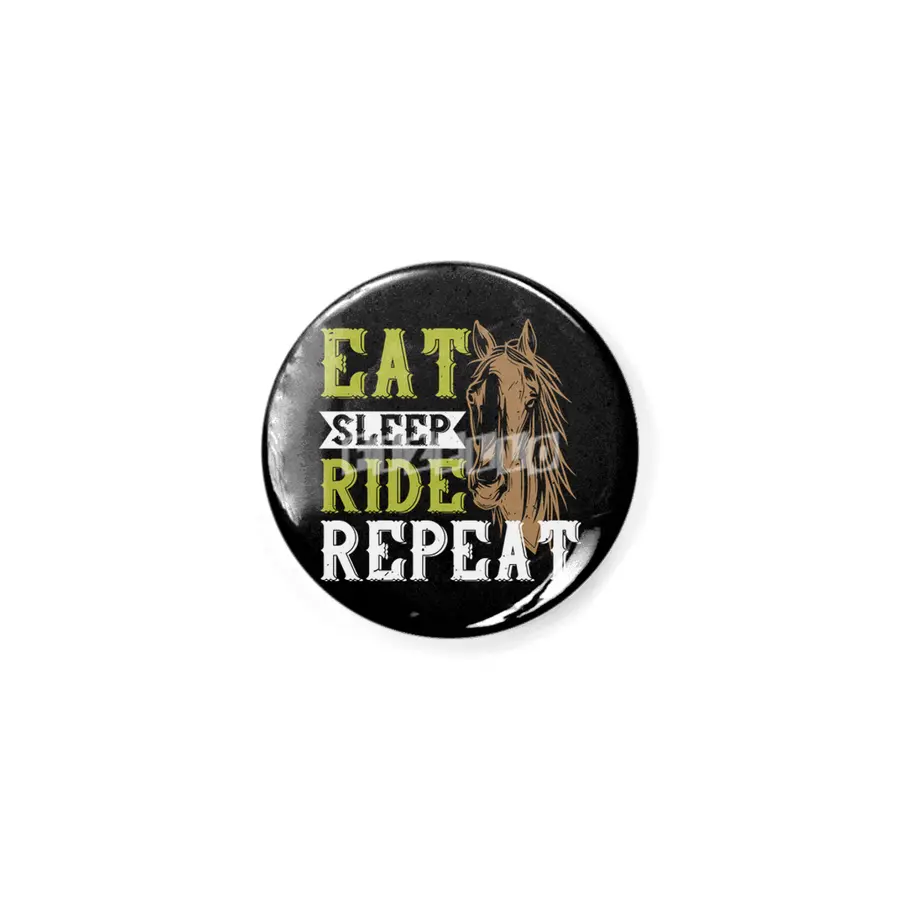 Horse - Eat Sleep Ride Repeat Rozet