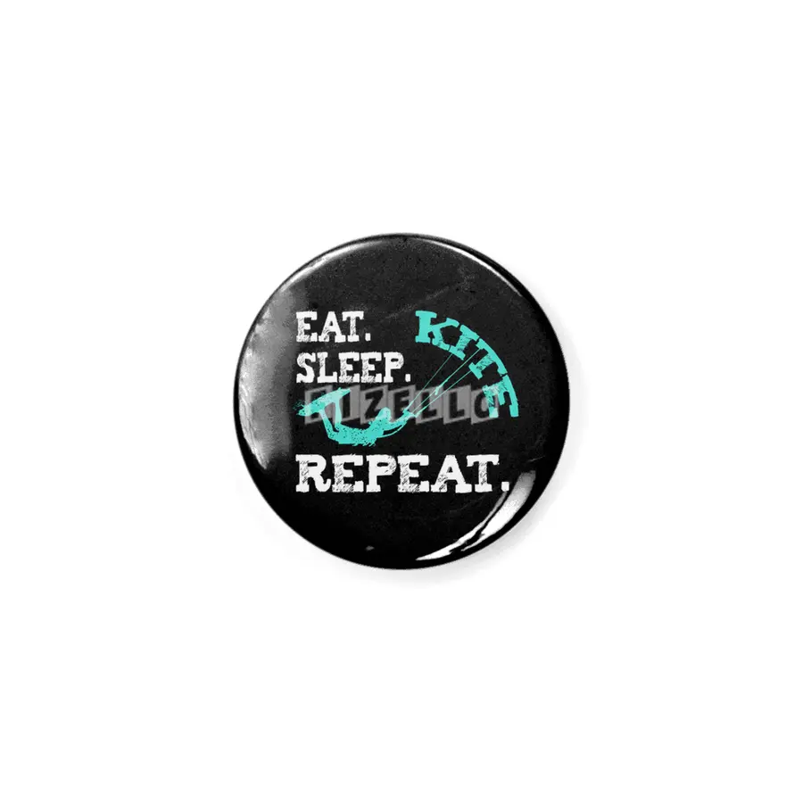 Kiteboarding Eat Sleep Kite Rozet