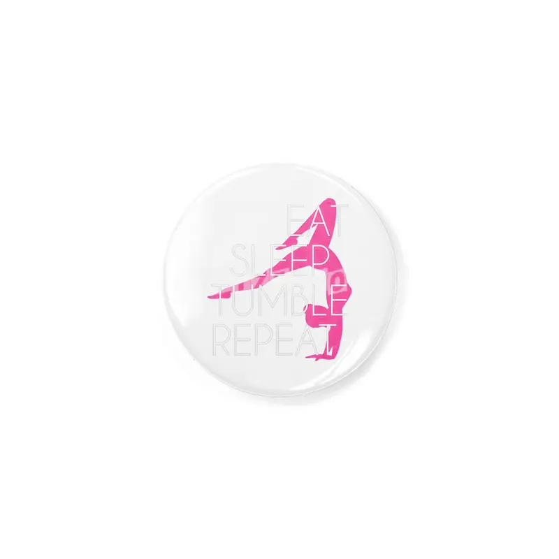 Funny Gymnast Gift Eat Sleep Tumble Repeat Rozet