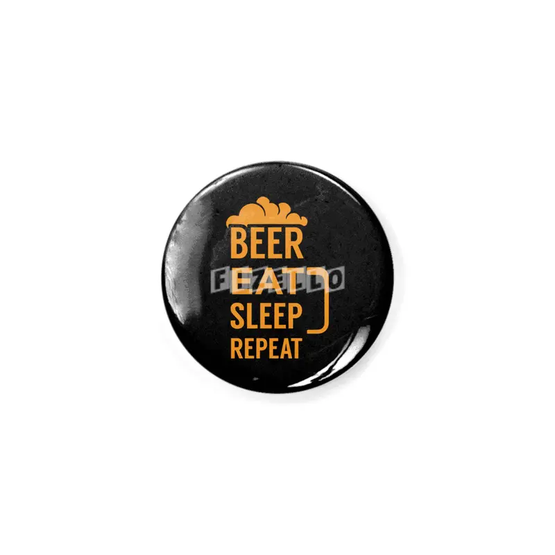 Beer eat sleep repeat Rozet