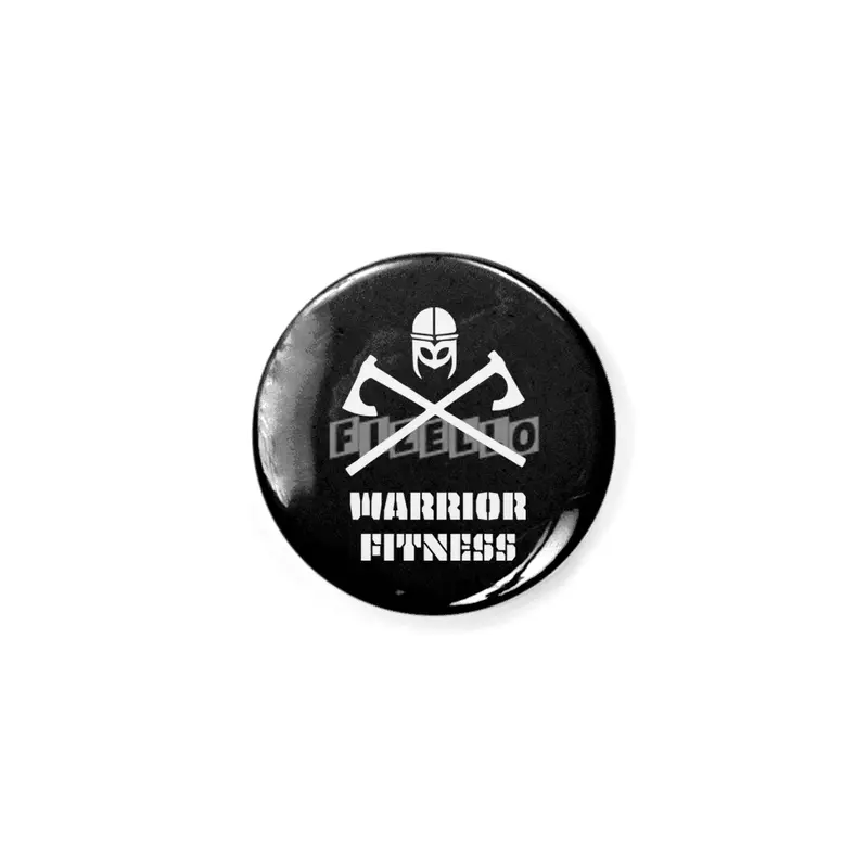 Warrior Fitness Dark Design Rozet