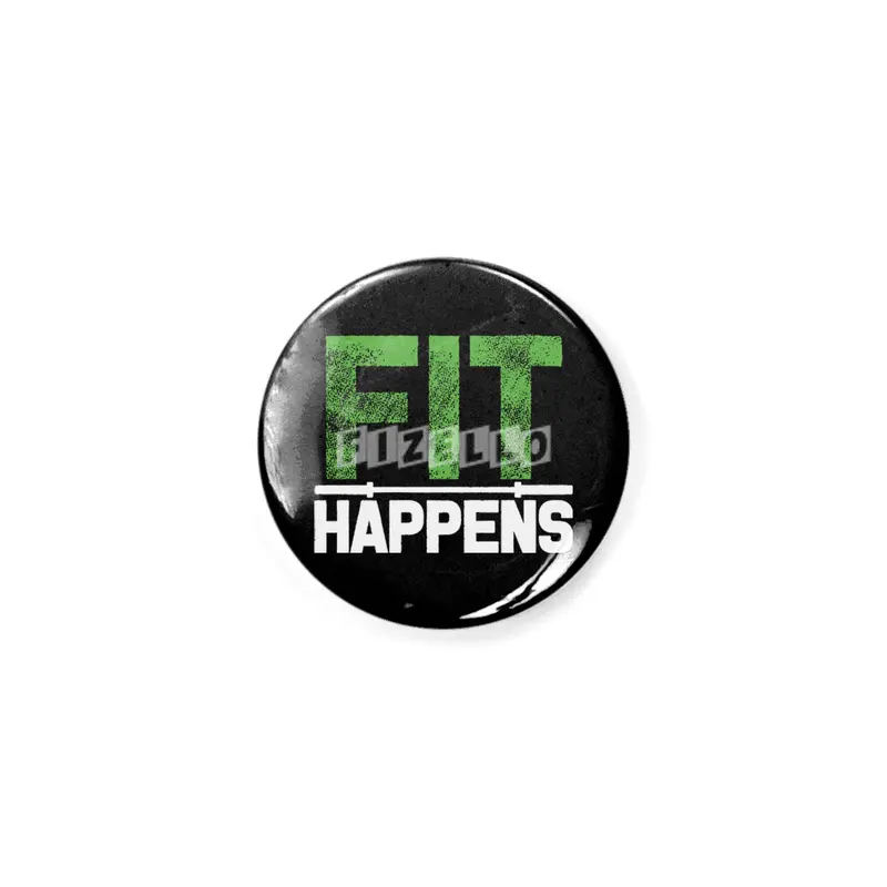 Fit Happens Cross Fit Barbell Fitness Exercise Workout Train Mens gym crossfit lifting Rozet