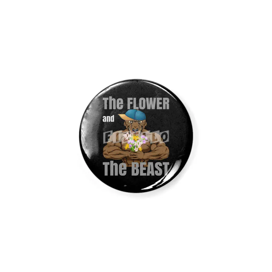 Flower and Beast Fitness Bodybuilding Rozet