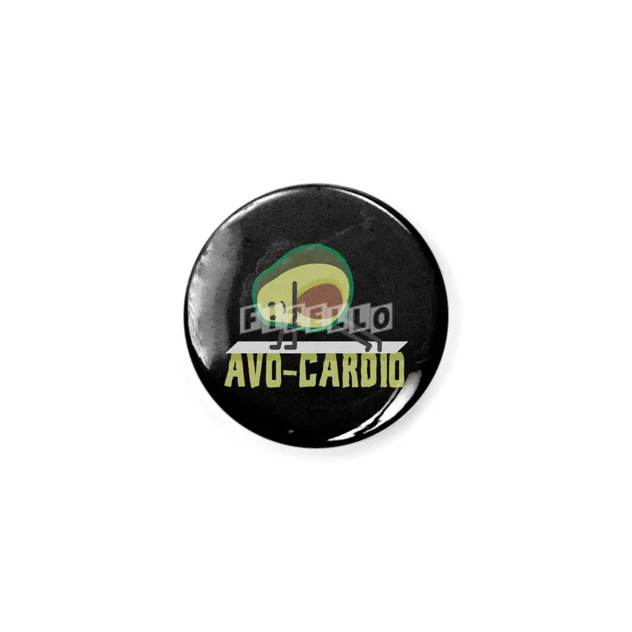 Avo-Cardio Avocado Fitness Workout Gym Rozet
