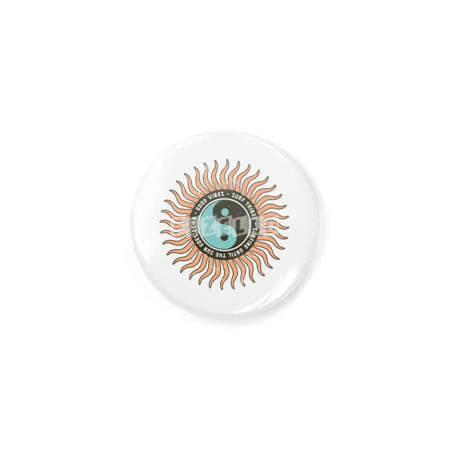 Surfing Design - Good Vibes - Surf Tribes Rozet