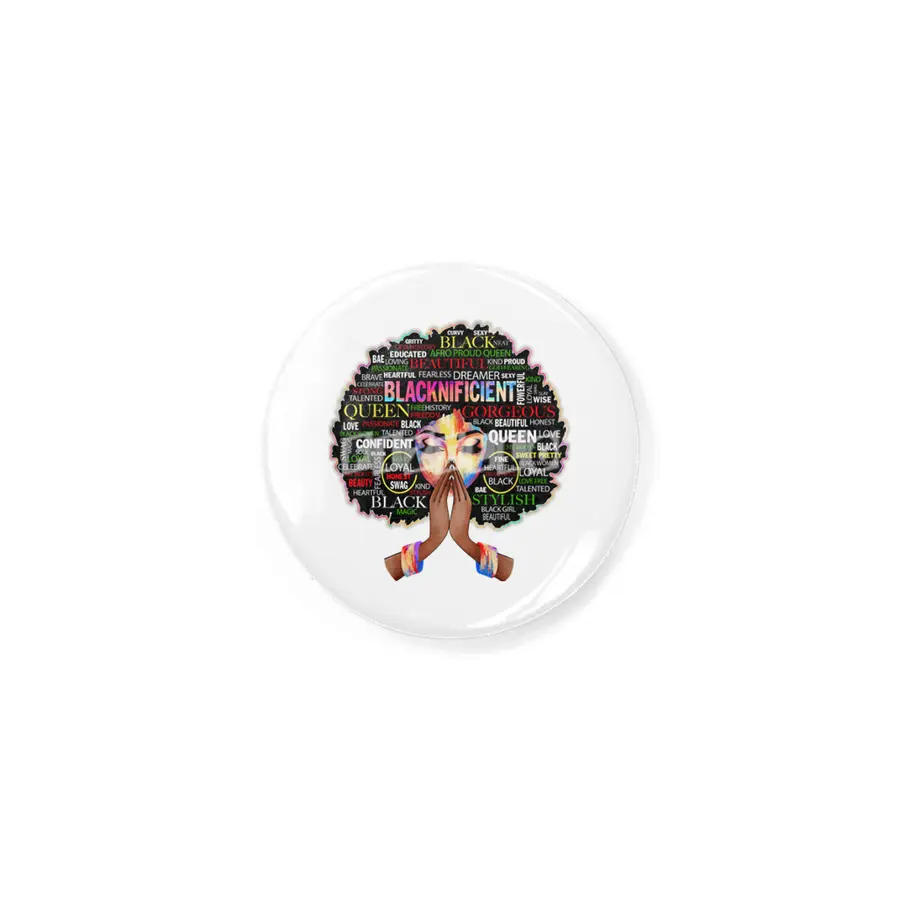 Black Woman Diva Urban Hipster Girl Rozet