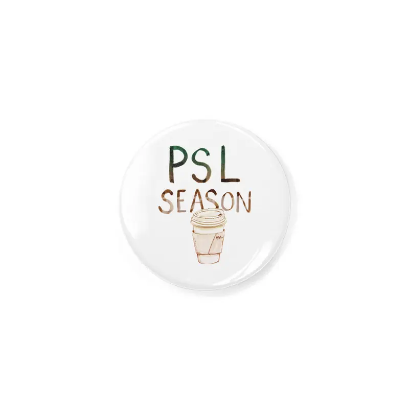 Pumpkin Spice Latte - PSL - Illustration with to go coffee cup Rozet