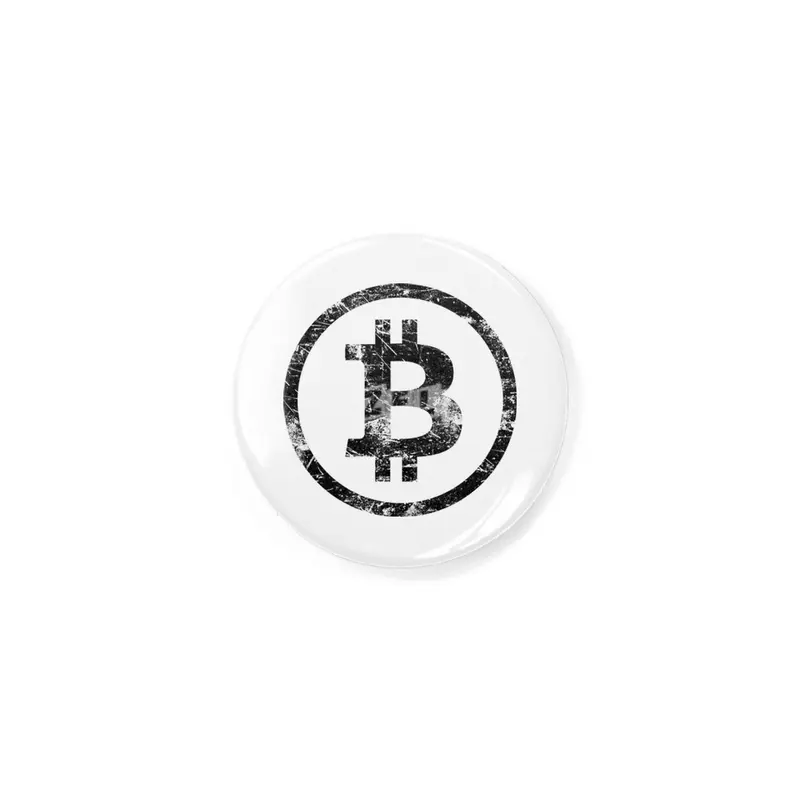 Bitcoin Vintage Crypto Cryptocurrency Gift Rozet