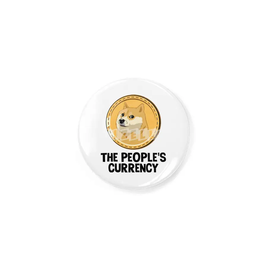 The Peoples Currency Funny Crypto Cryptocurrency Rozet