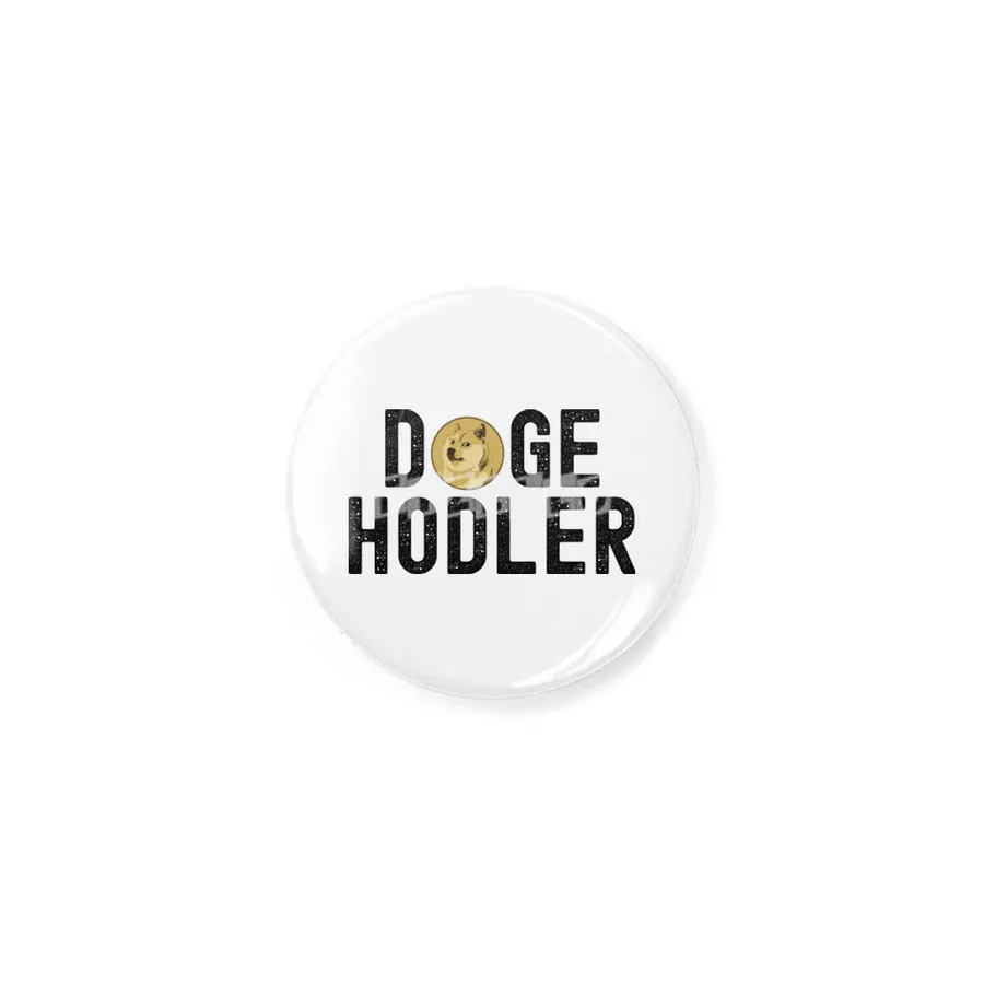Dogecoin Hodl - Crypto Shirt Rozet