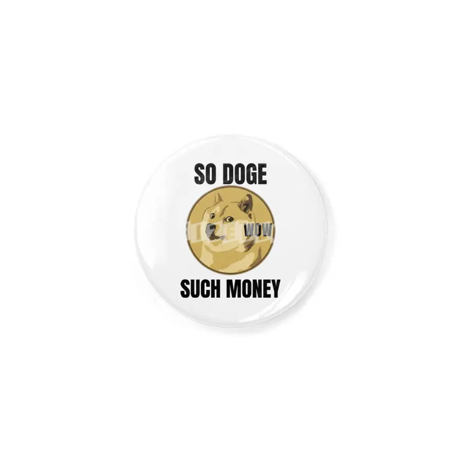 Dogecoin Hodl - Crypto Shirt Rozet