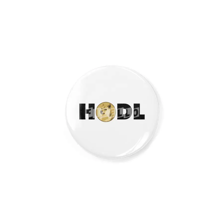 Dogecoin Hodl - Crypto Shirt Rozet