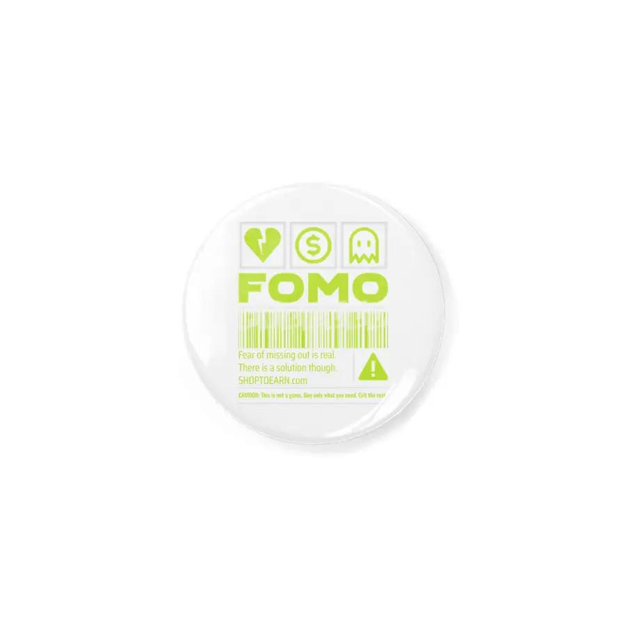 FOMO Design Shop To Earn Crypto Back Rozet