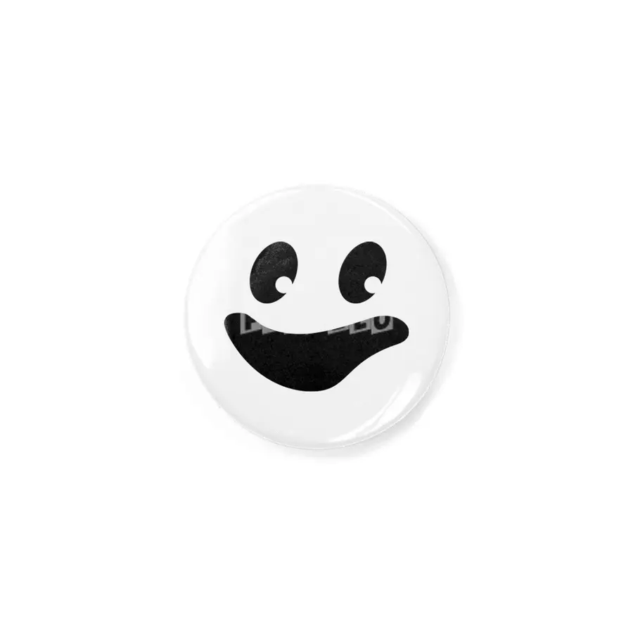 Vintage Retro Halloween Trick Or Treat Ghost Face Rozet