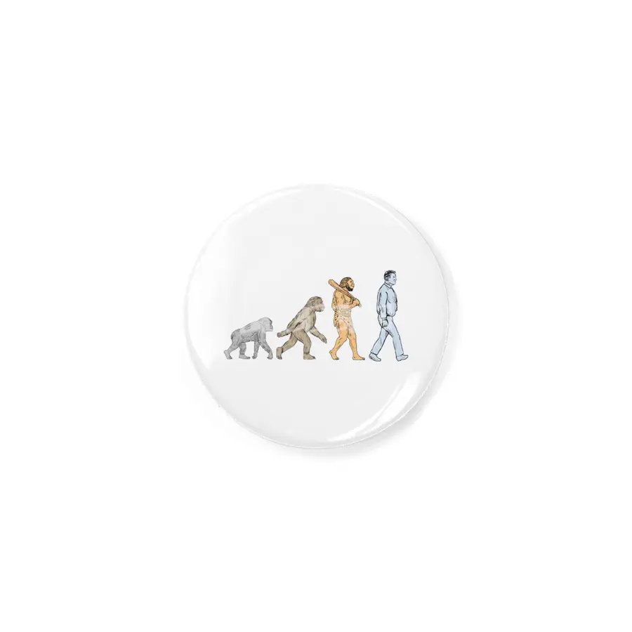 Human Evolution Walking Drawing Rozet
