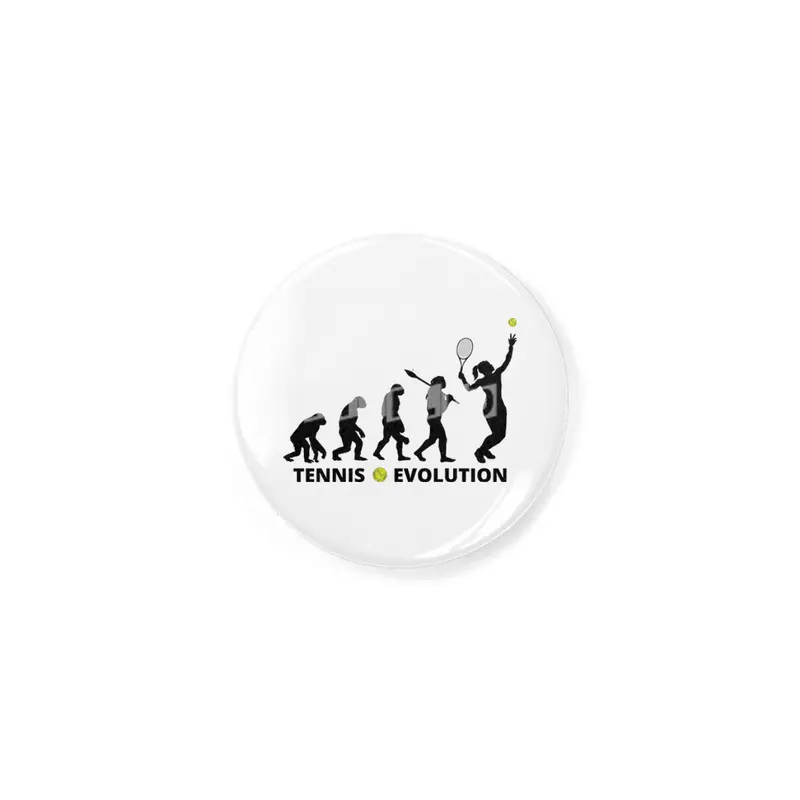 Tennis evolution Women, Tennis Lover Gift Rozet