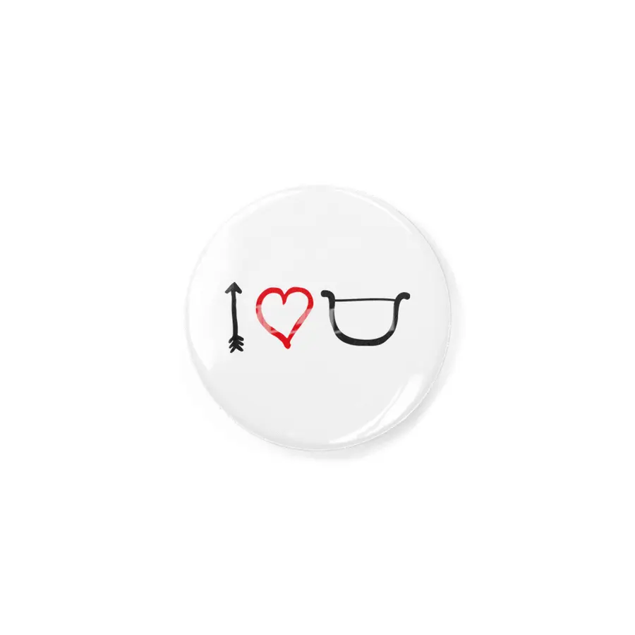 I love you bow arrow heart Cupid Valentine's day Rozet